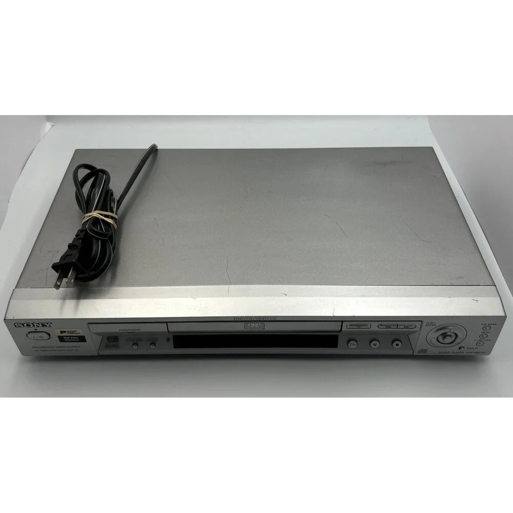 Sony DVP-NS715P CD/DVD Player Progressive Scan Silver Vintage No Remote